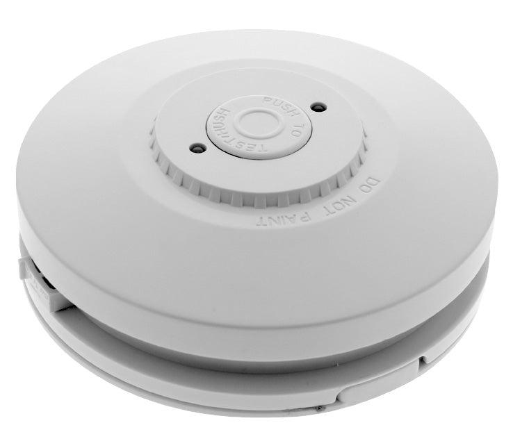 Red Smoke Alarm 240v Hardwired Smoke Alarm with 9v battery back-up - The Smoke Alarm Store