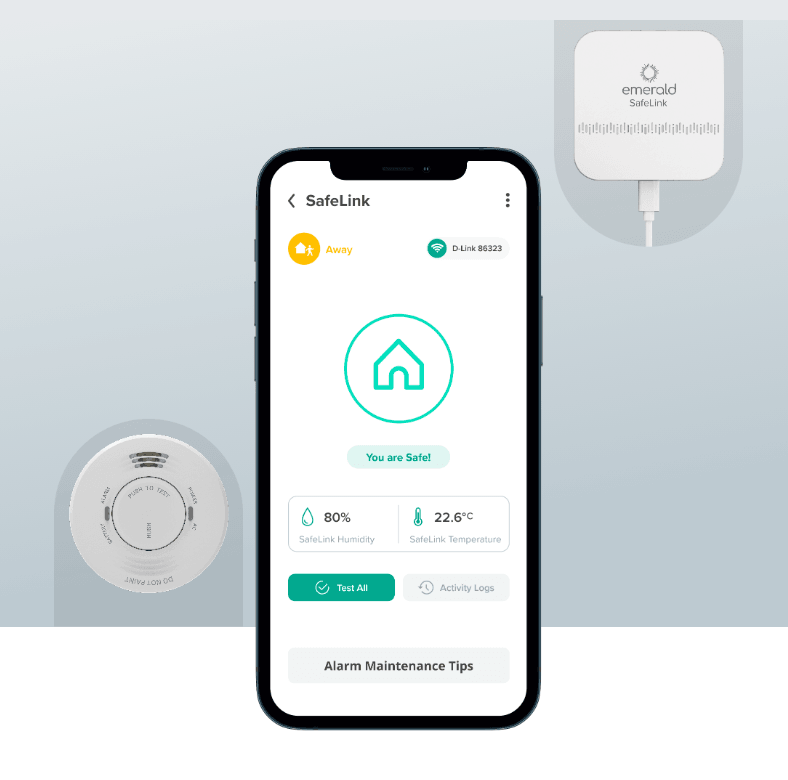 Safe Link Rv Tracking Device Emerald WiFi SafeLink – The Smoke Alarm Store