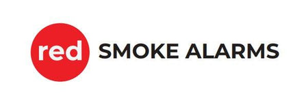 Red Smoke Alarms Wireless Interconnected Photoelectric Smoke Alarm 8 Pack with Bonus Remote Control - The Smoke Alarm Store